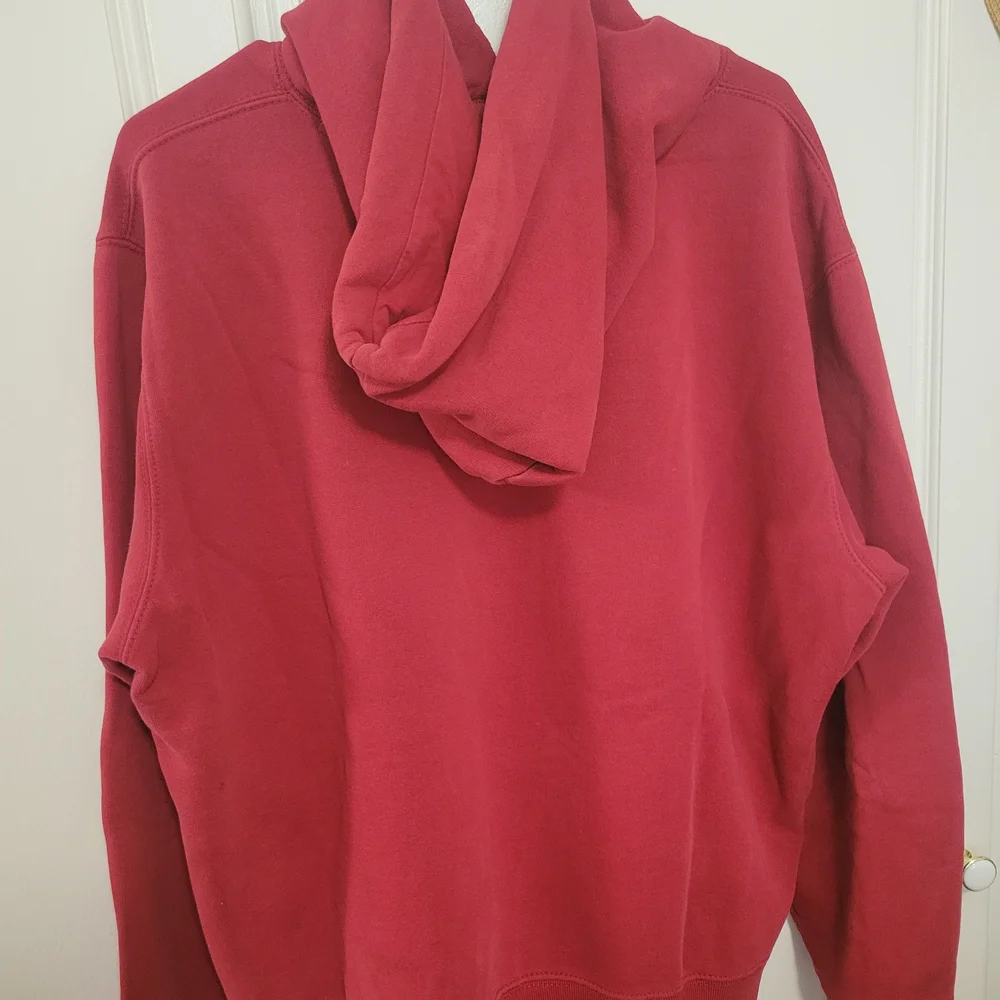 Vintage Y2K American Eagle Outfitters Red Hoodie - Picture 3 of 7